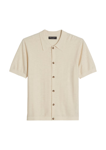 Strick-Poloshirt