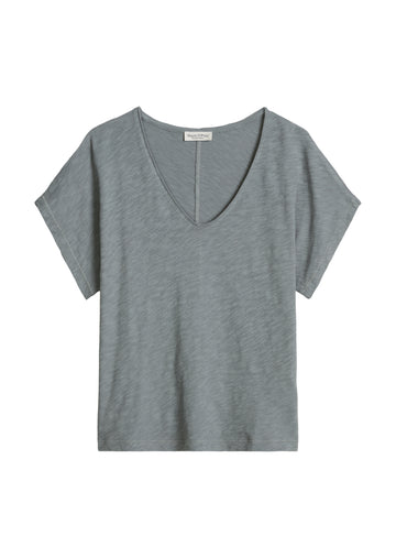 T-Shirt aus Slub-Jersey Loose Fit
