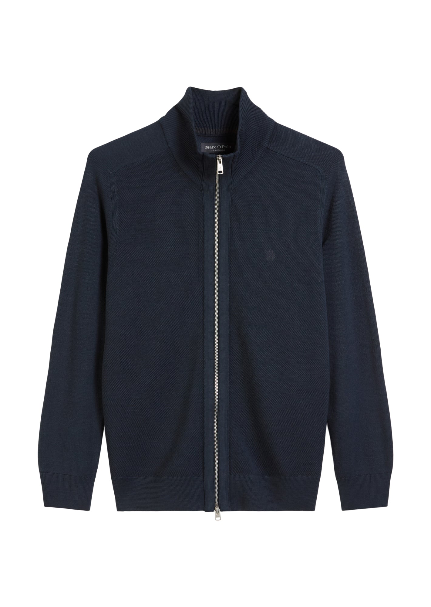 Marc O'Polo Strickjacken  dunkelblau