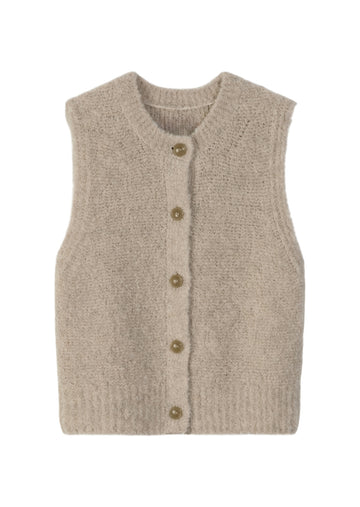 Ärmelloser Cardigan