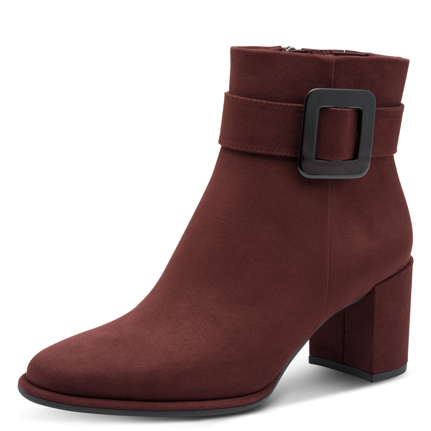 Marco Tozzi Stiefeletten  dunkelrot