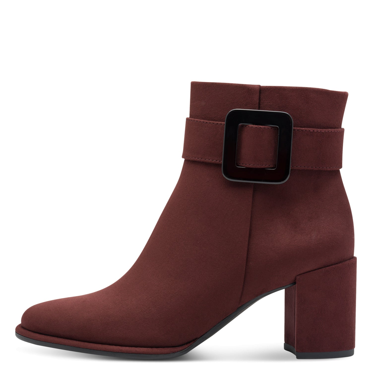 Marco Tozzi Stiefeletten  dunkelrot