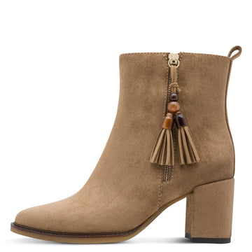 Stiefelette mit Blockabsatz
