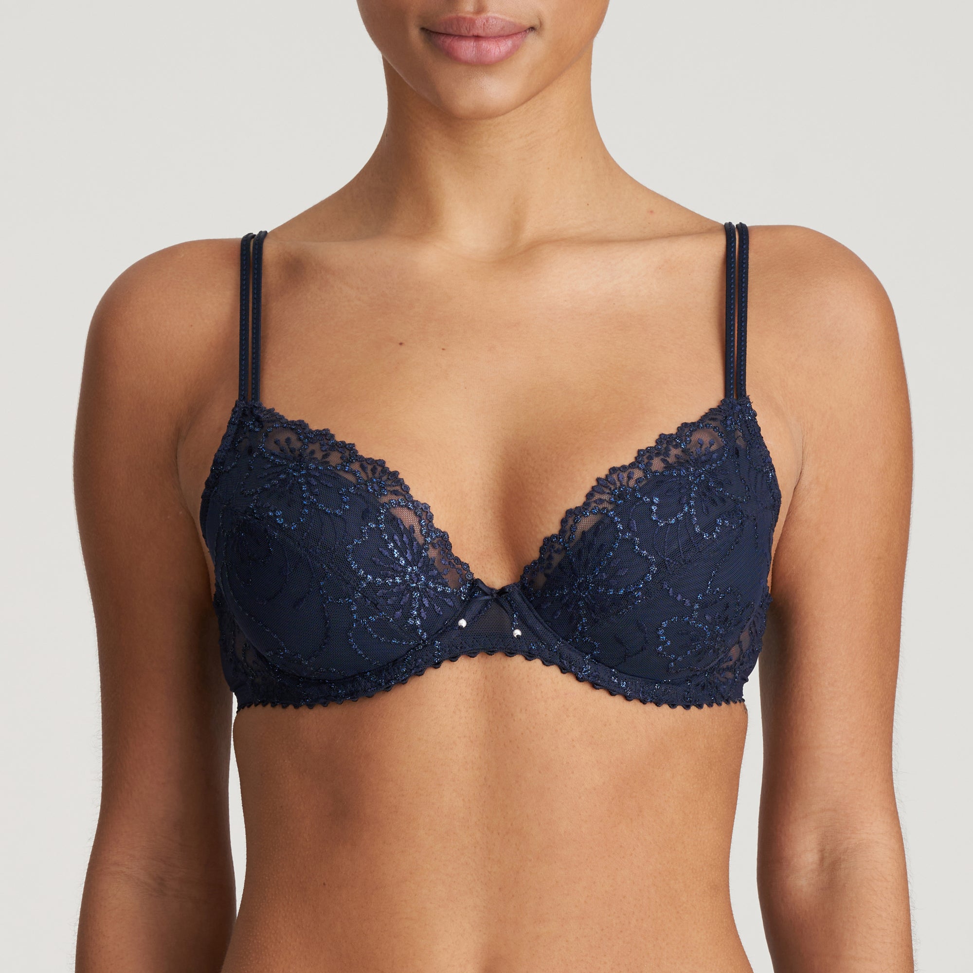 Marie Jo Push-up-BHs  dunkelblau