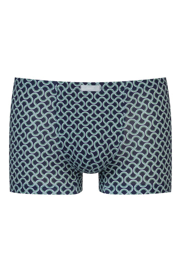 Shorty Curves mit grafischem Allover-Print