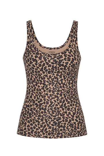 Top Simply Better Invisible mit Leo-Print
