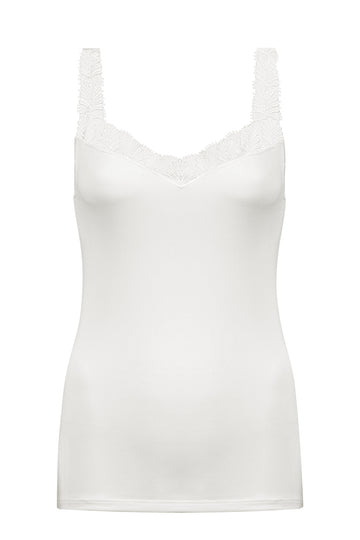 Top mit Spitzen-Detail