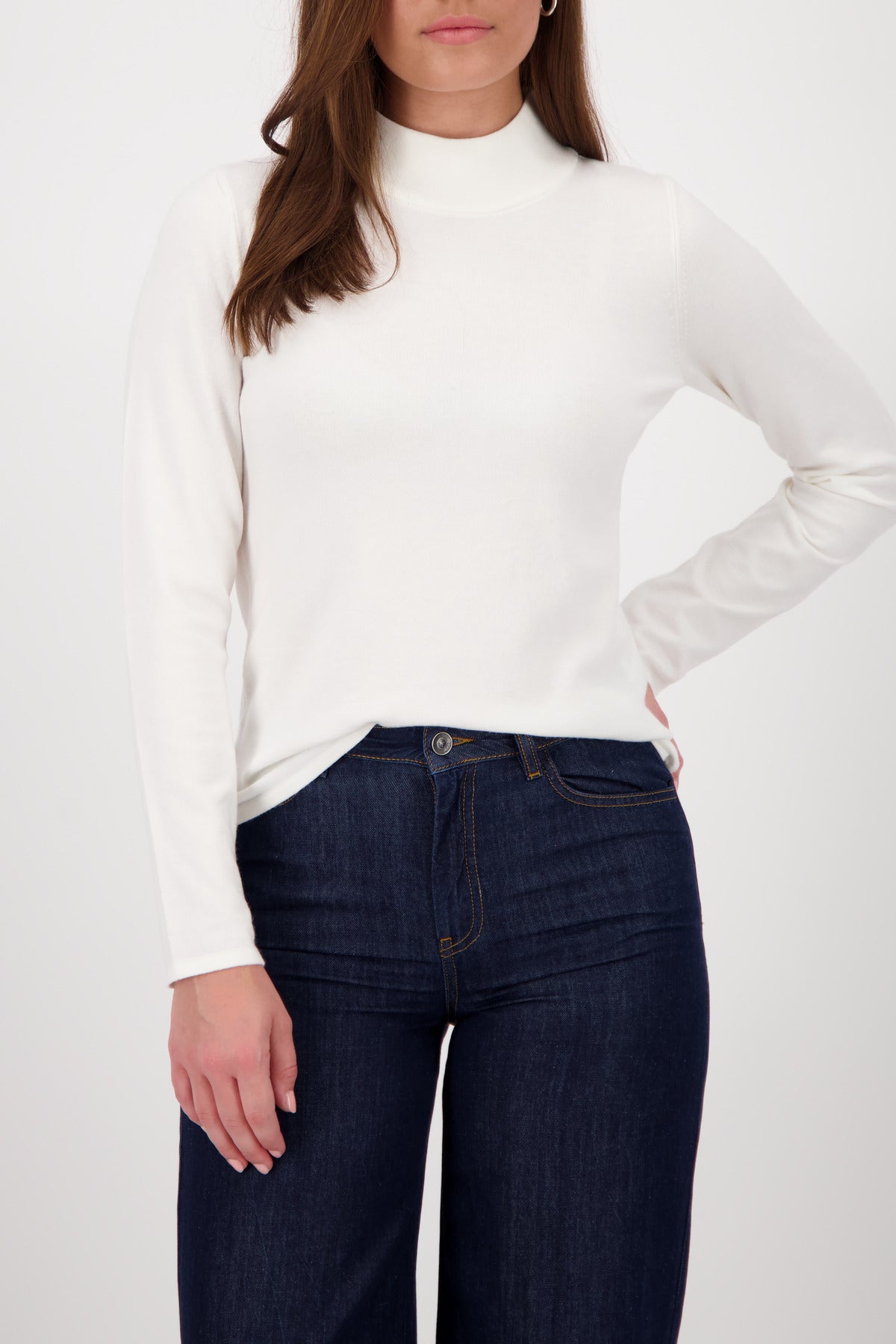 Monari Pullover  weiß