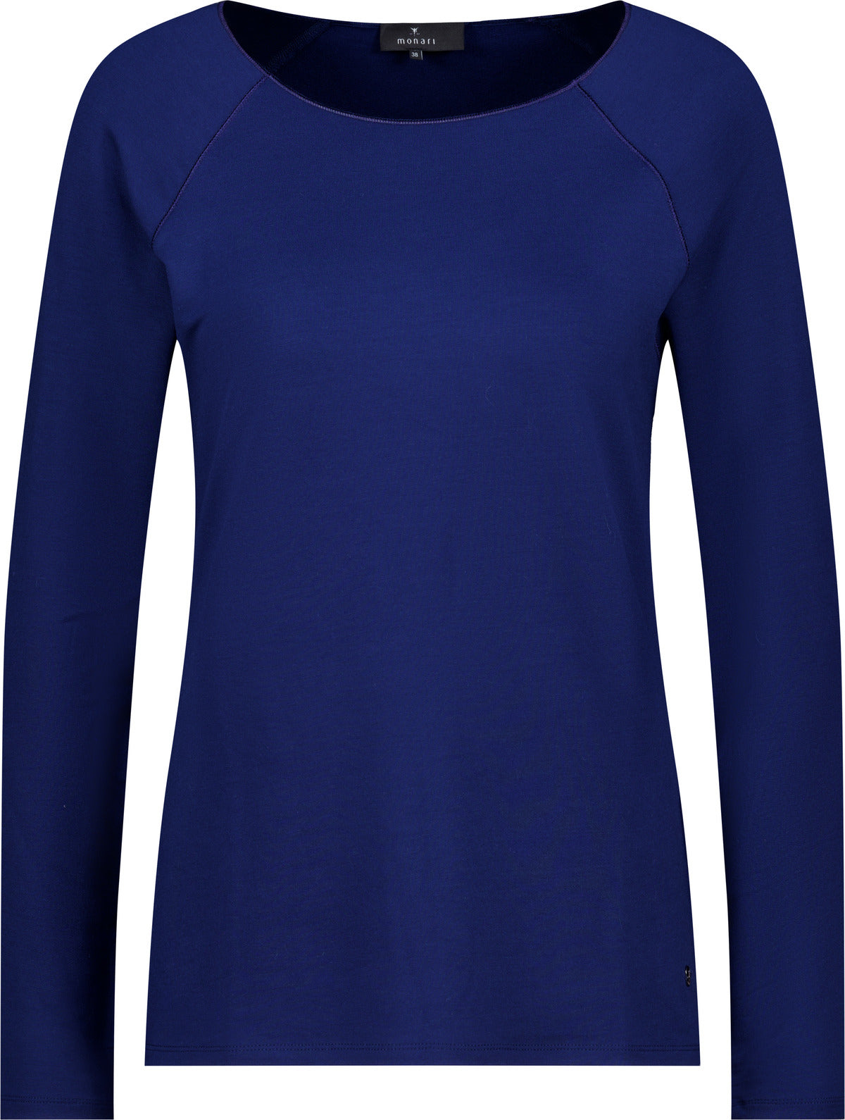 Monari Langarmshirts  blau