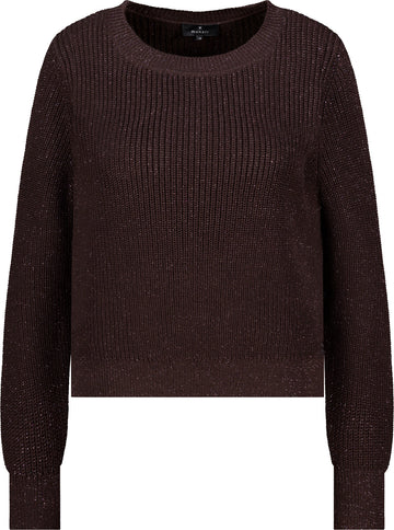 Basic-Strickpullover mit Rundhalsausschnitt