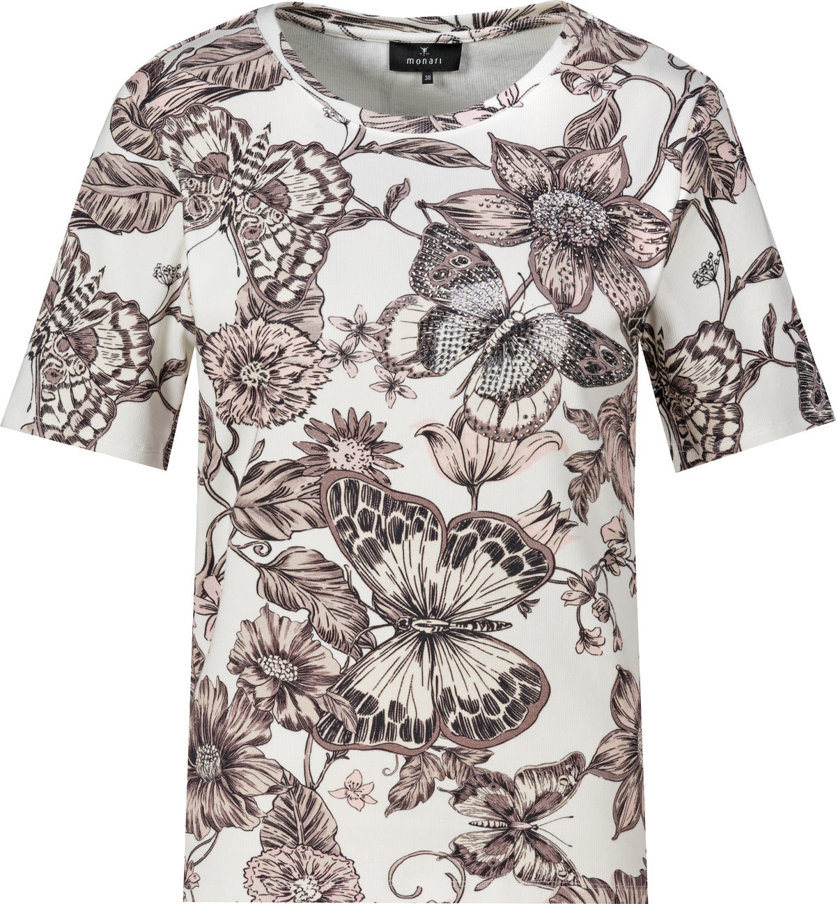 Monari T-Shirts  braun