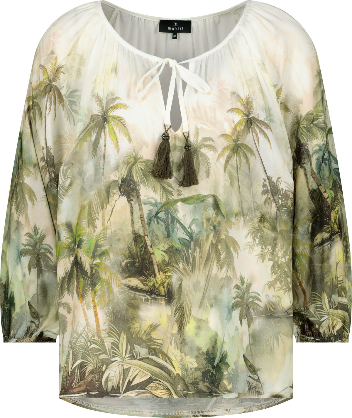 Monari Blusen  oliv