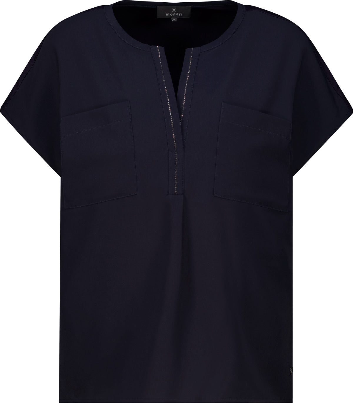 Monari T-Shirts  dunkelblau
