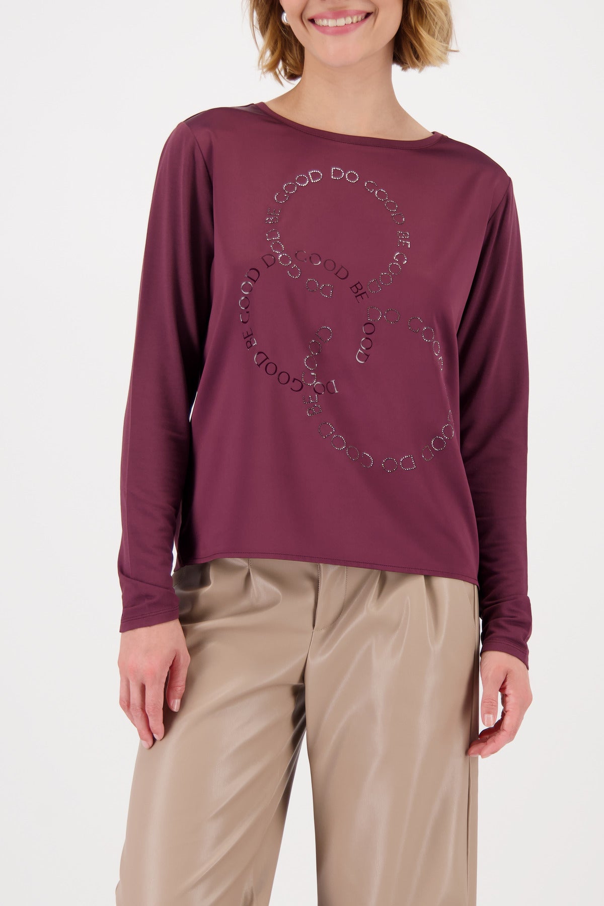 Monari Blusen  bordeaux