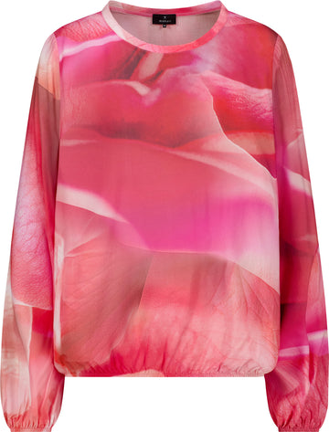Bluse mit Allover-Muster