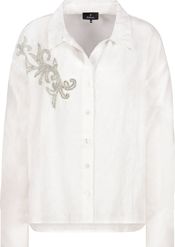 Bluse mit Applikation