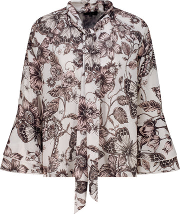 Bluse mit Blumenmuster