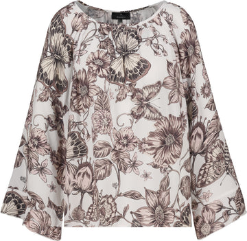 Bluse mit Blumenmuster