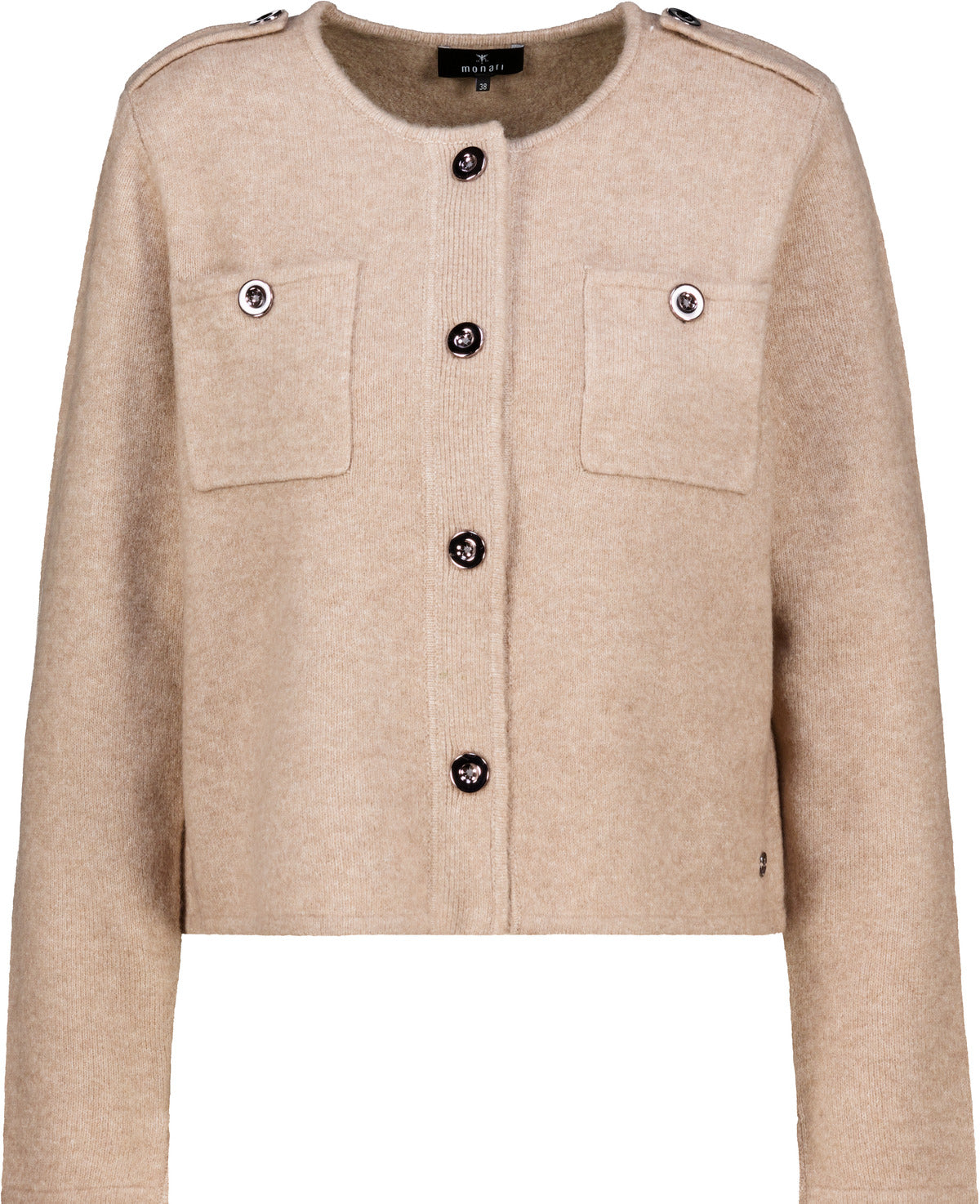Monari Strickjacken  beige