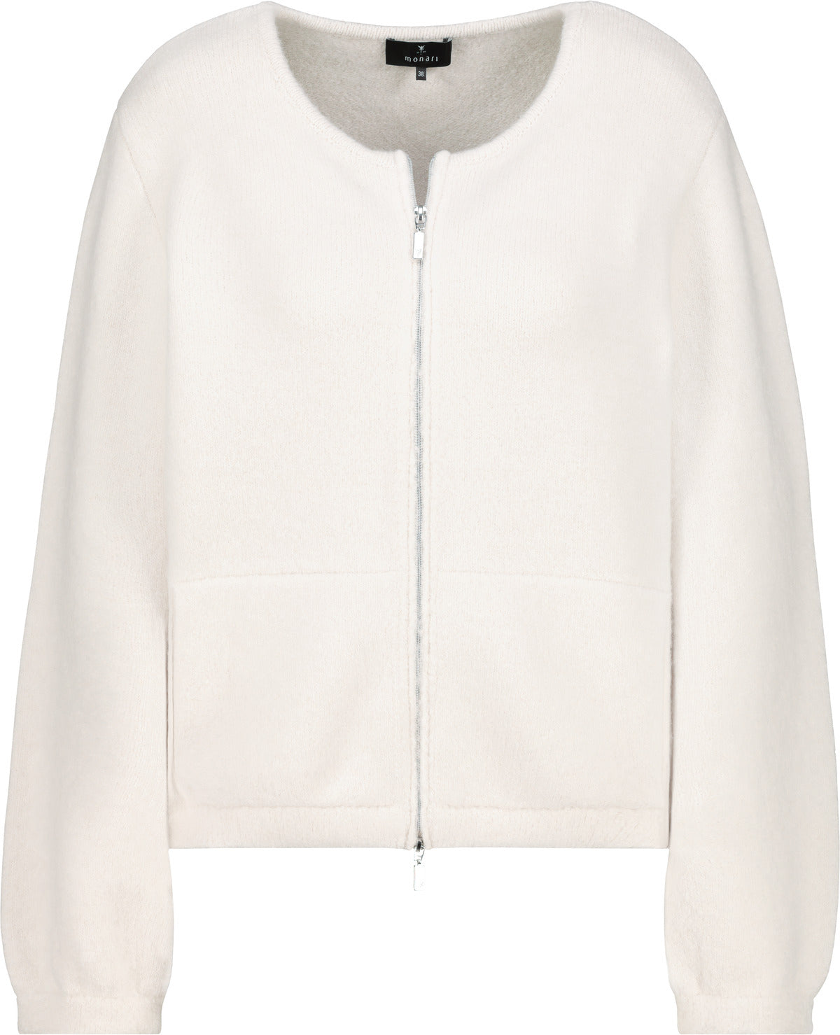 Monari Strickjacken  creme
