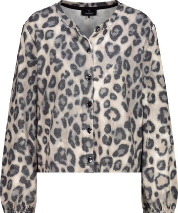 Jacke mit Leopardenmuster