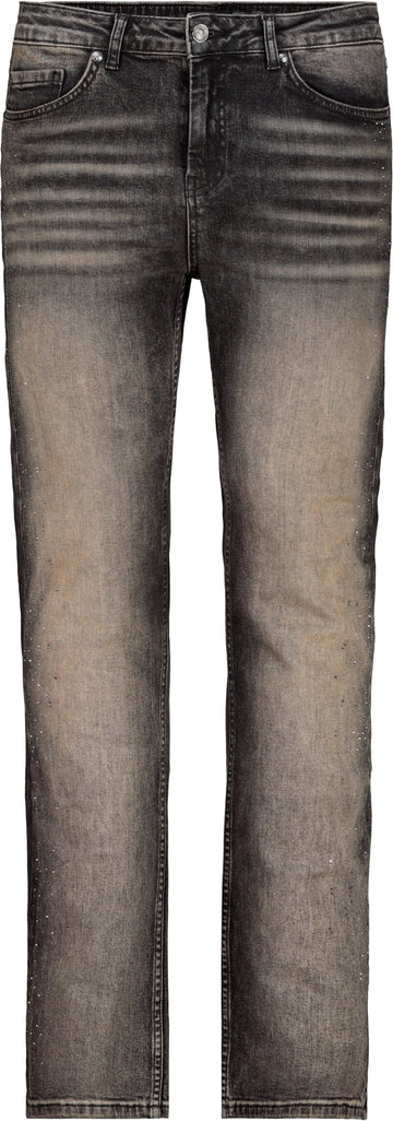 Jeans mit Strassakzenten