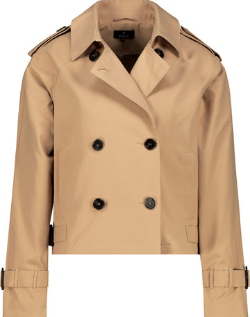 Kurze Trenchjacke