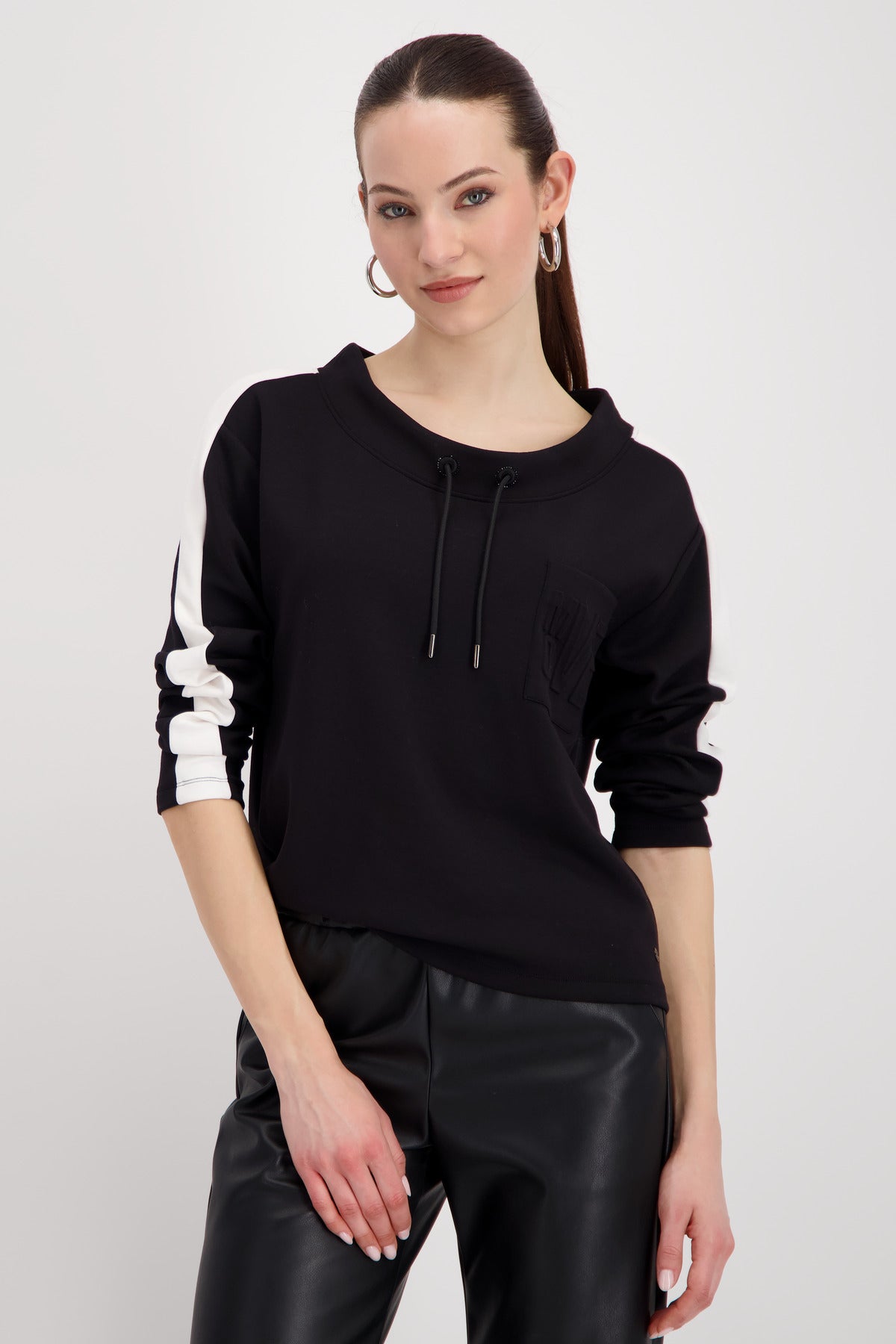 Monari Sweatshirts  schwarz