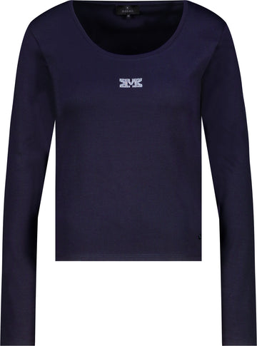 Langarmshirt mit Strass