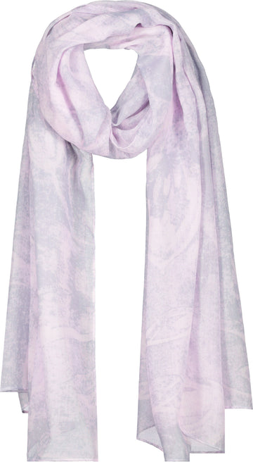Leichter Schal mit Blumen