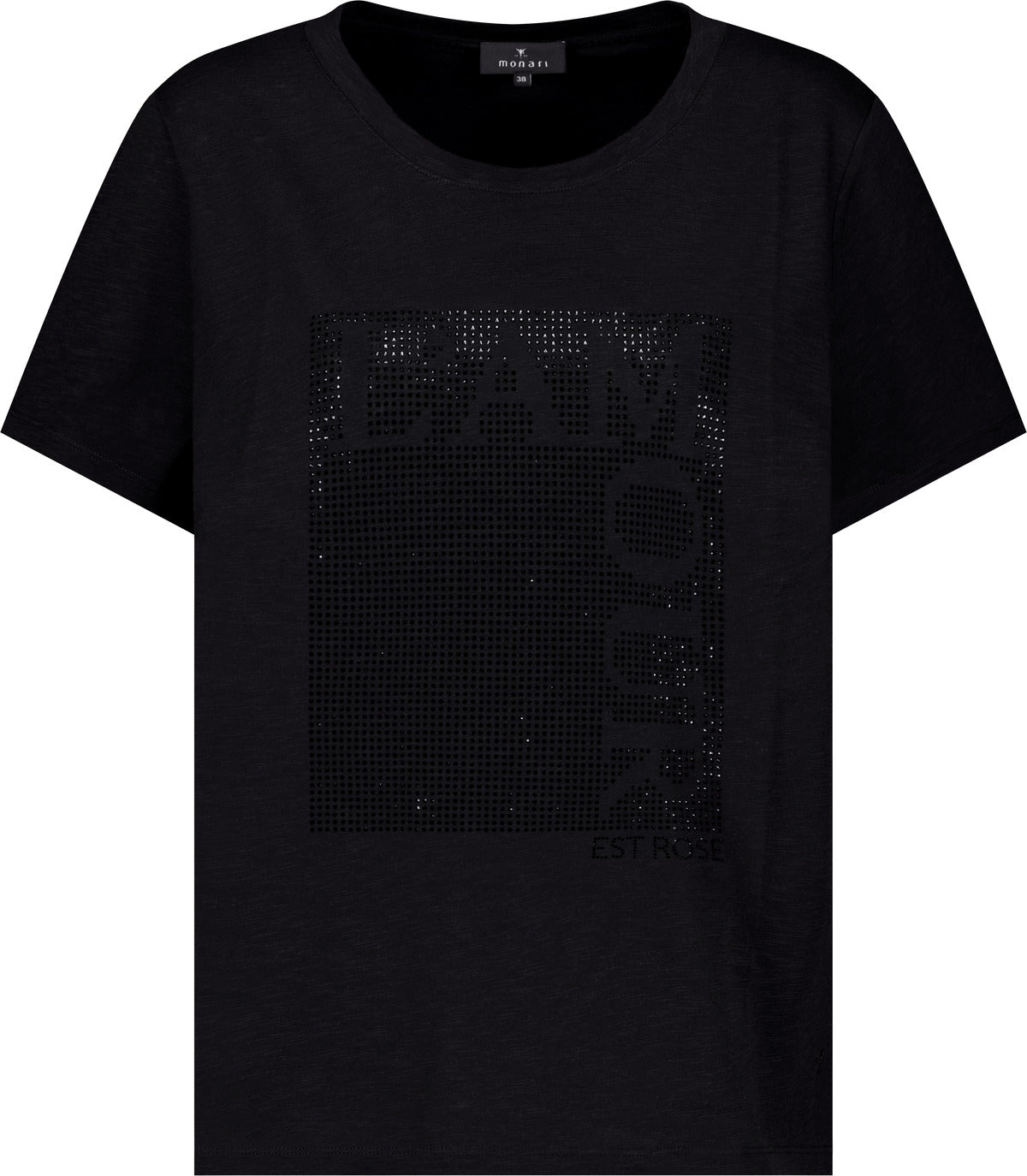 Monari T-Shirts  schwarz