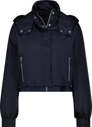 Nylon-Jacke mit Kapuze