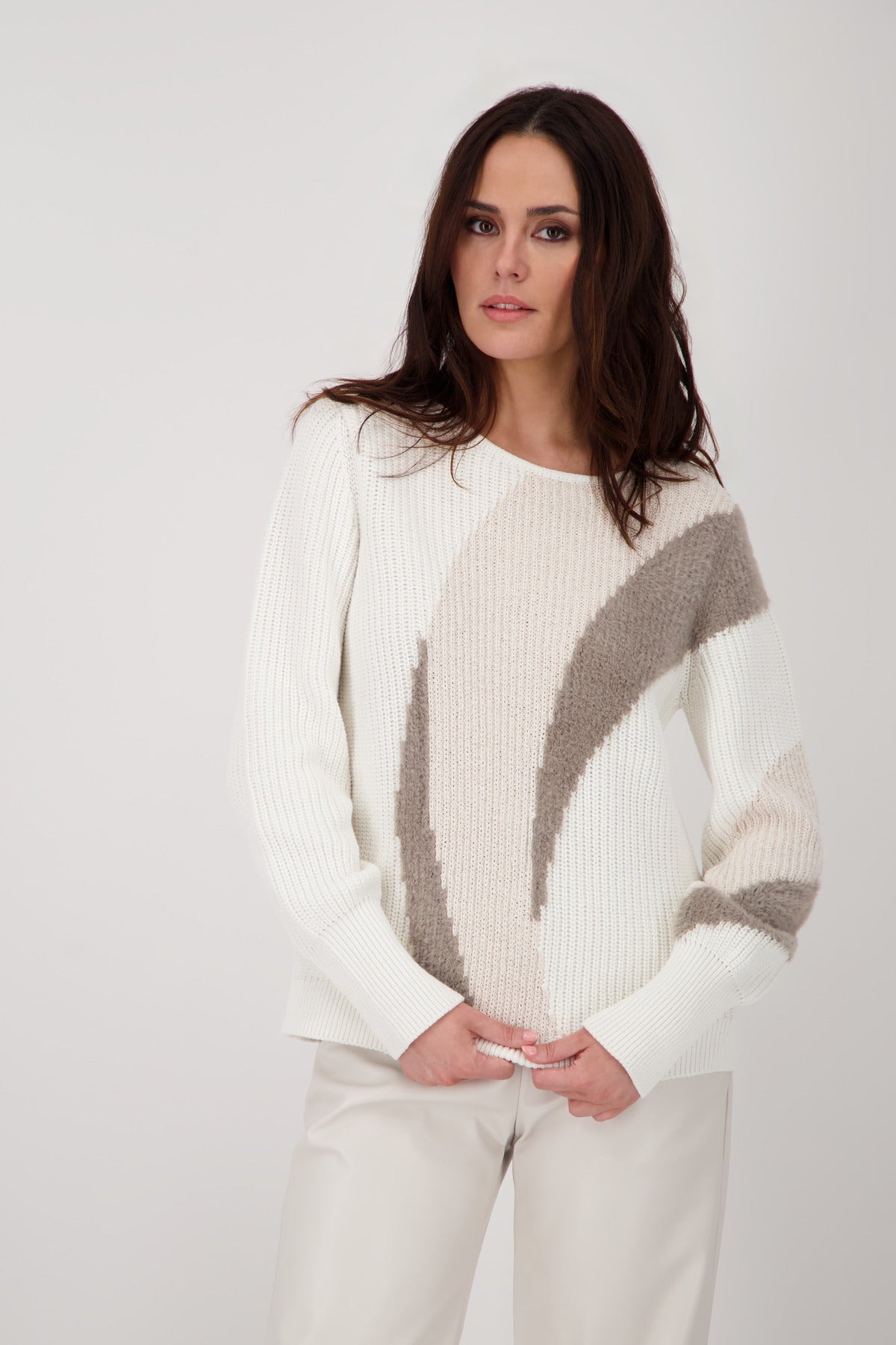 Monari Pullover  beige