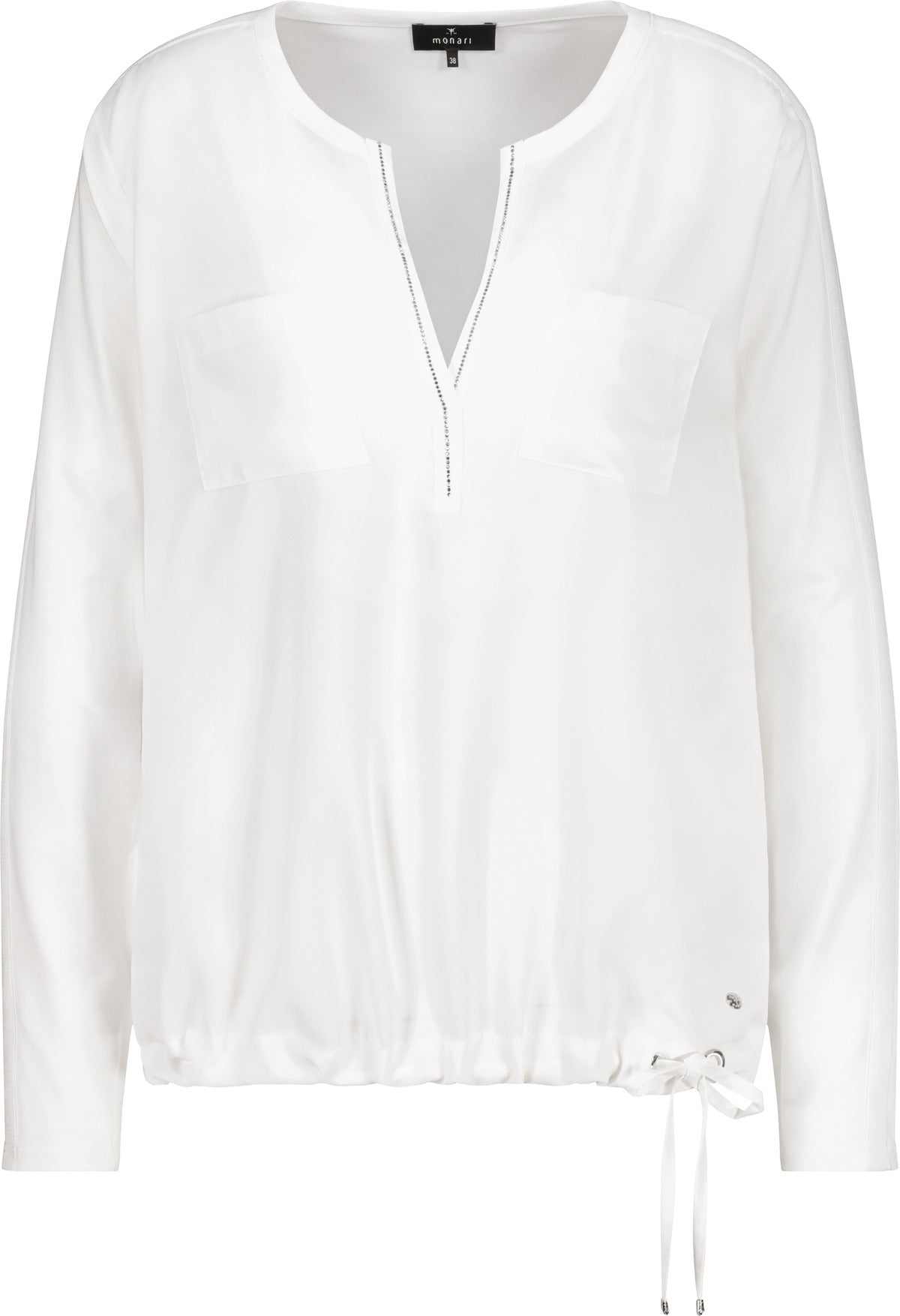 Monari Sweatshirts  weiß