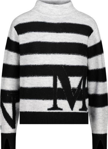 Pullover mit Streifenmuster