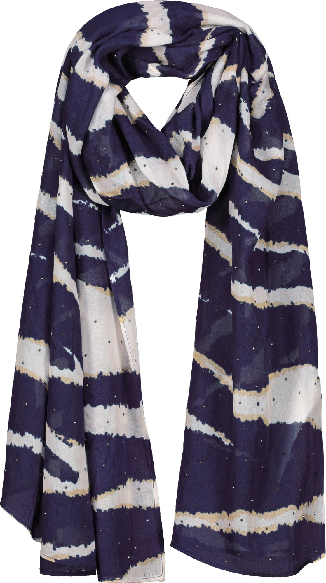 Monari Schals  dunkelblau