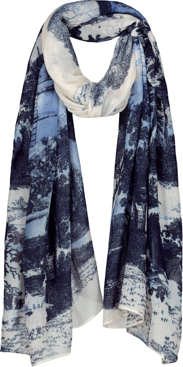 Schal mit „English Garden“ Print