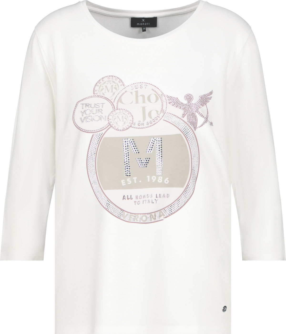 Monari 3/4-Shirts  weiß