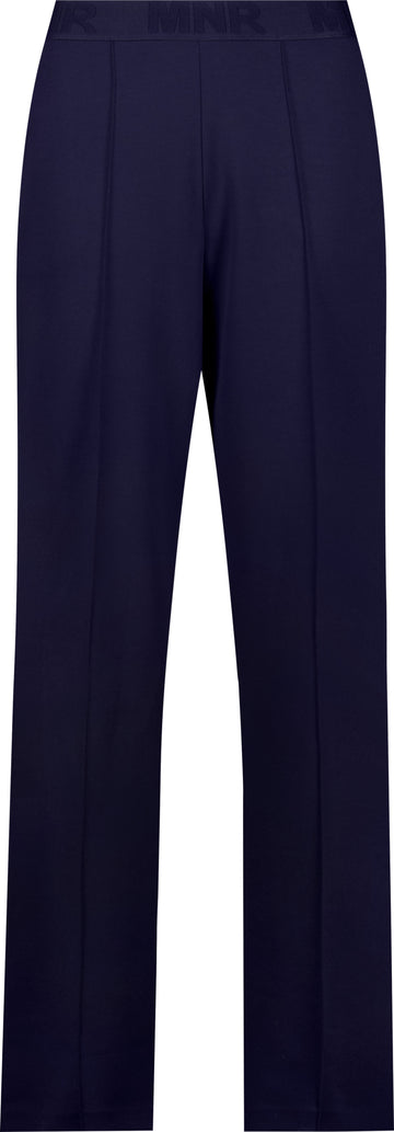 Straight-Leg-Hose mit Schriftband