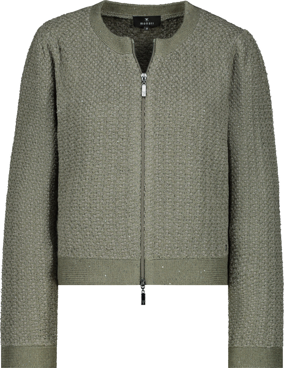 Monari Strickjacken  oliv