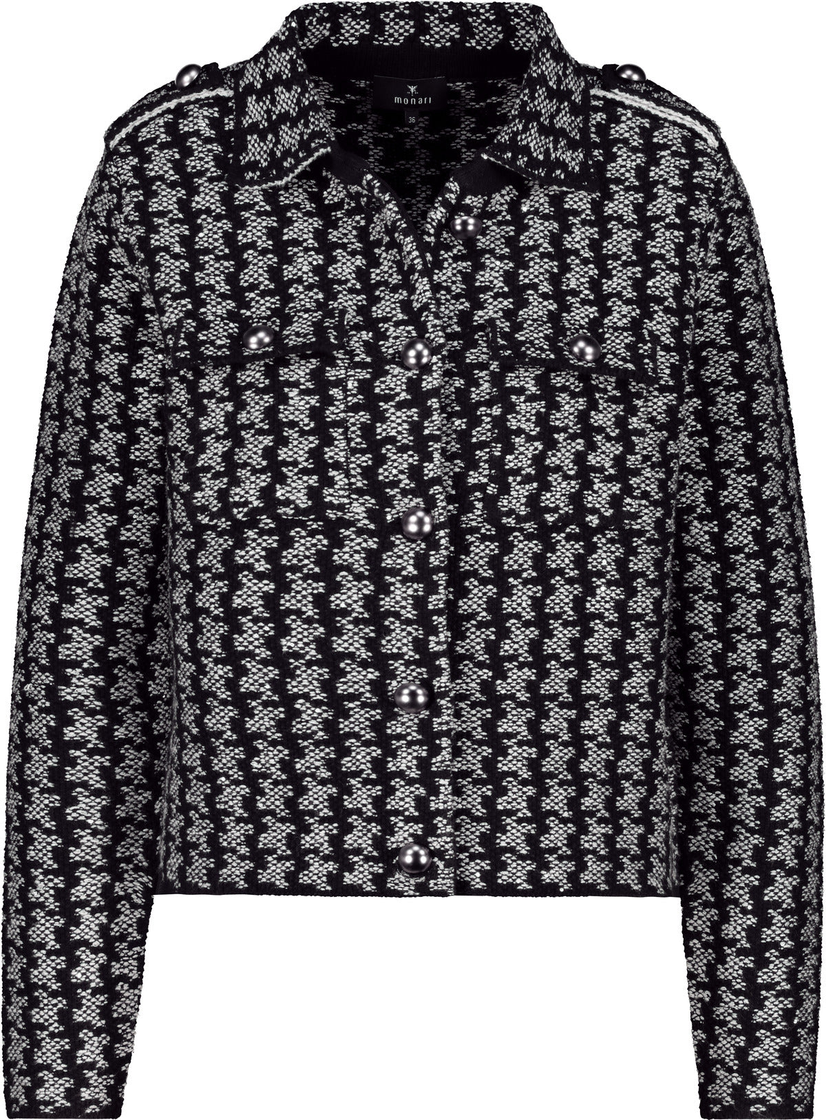 Monari Strickjacken  schwarz