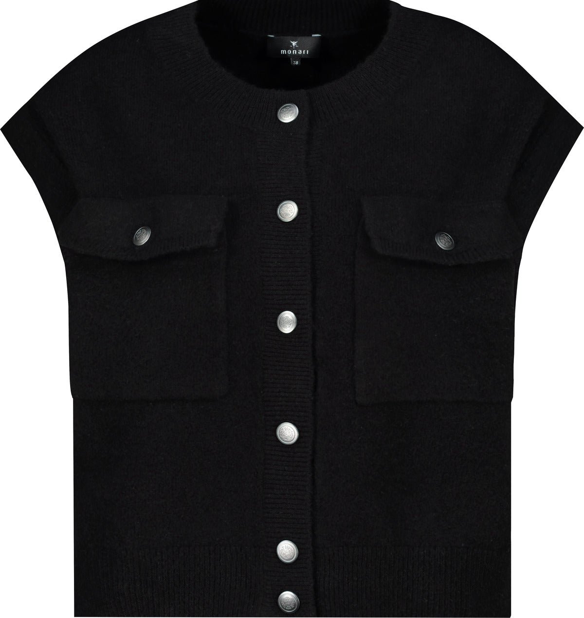 Monari Strickjacken  schwarz