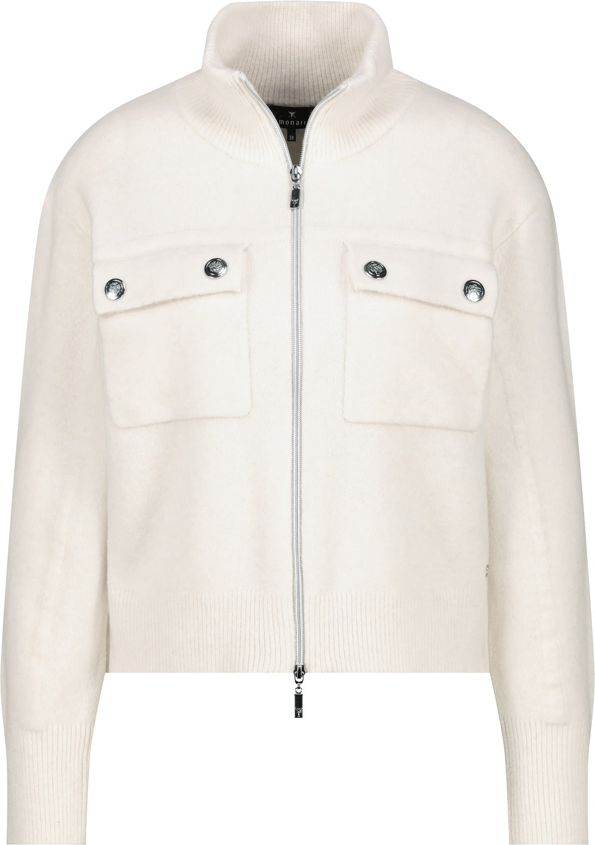 Monari Sweatjacken  beige
