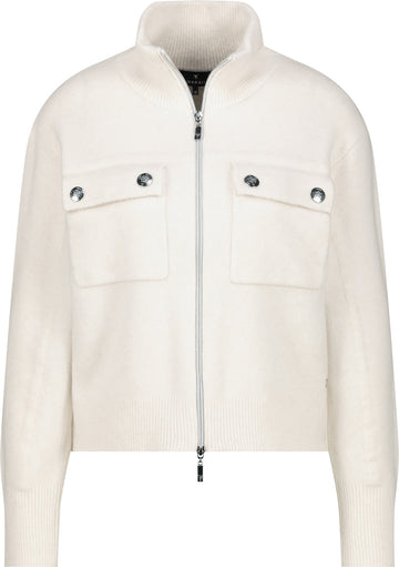 Strickjacke mit Pattentaschen