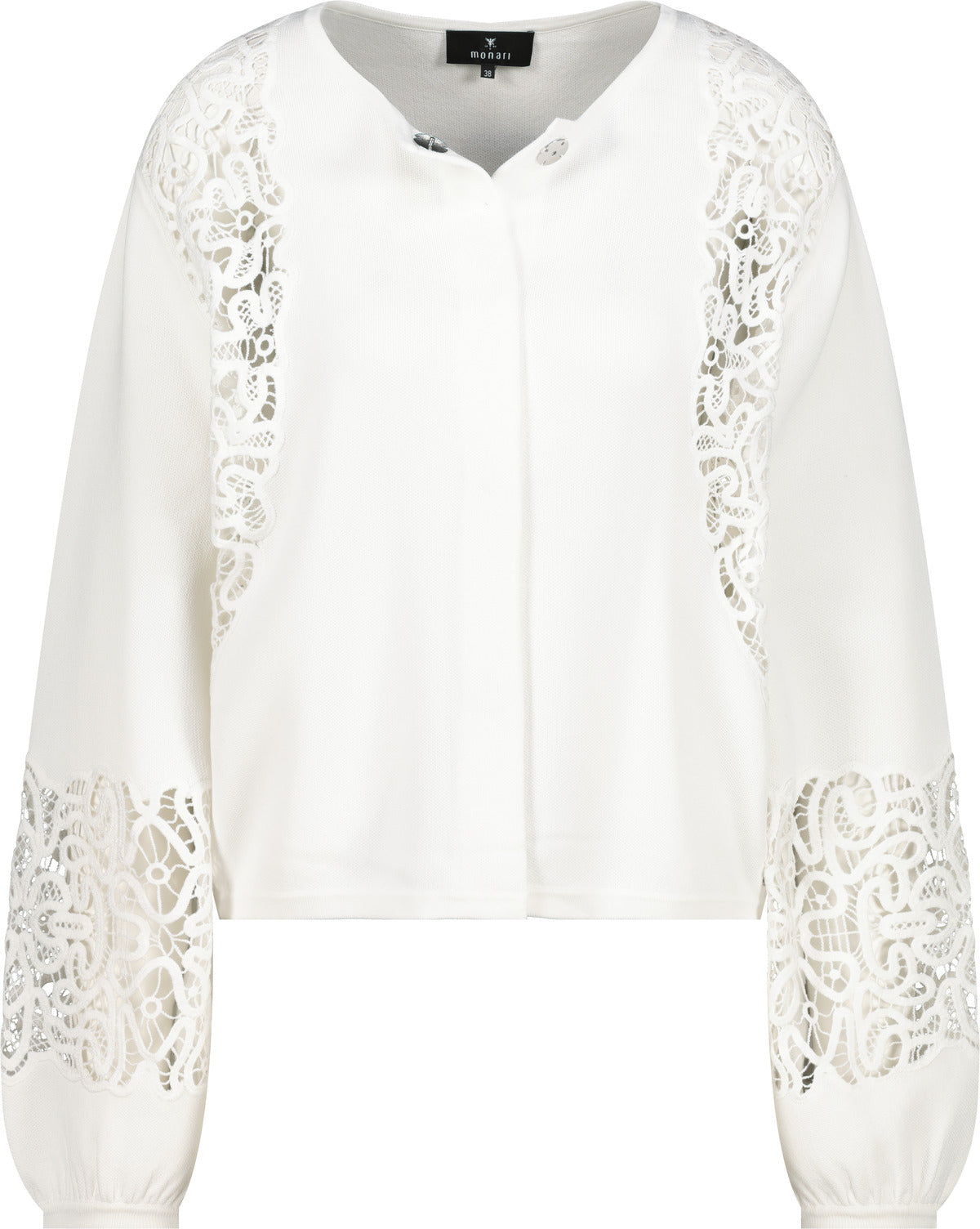 Monari Sweatshirts  weiß