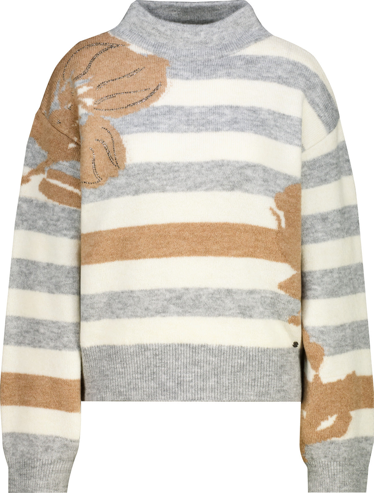 Monari Pullover  hellgrau