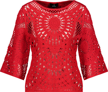 Strickpullover mit Cornellymuster