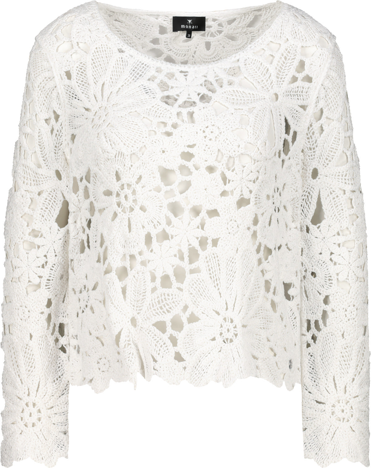 Monari Pullover  weiß