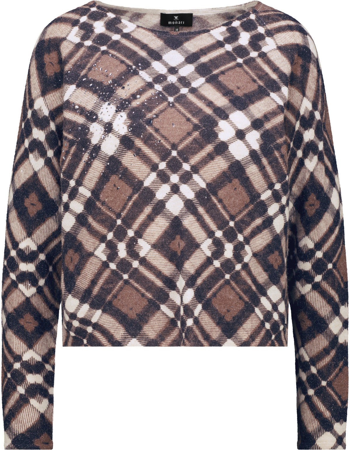 Monari Pullover  schokolade