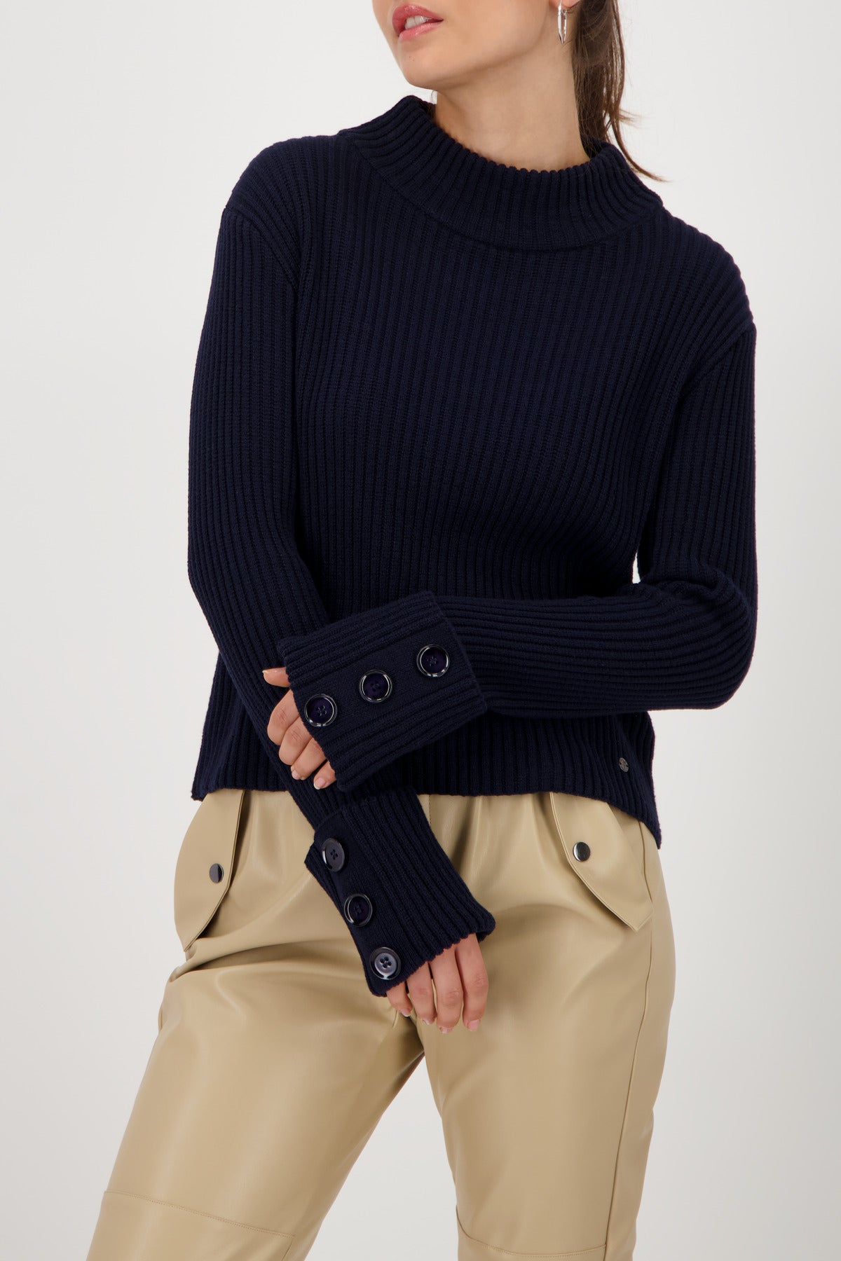 Monari Pullover  dunkelblau